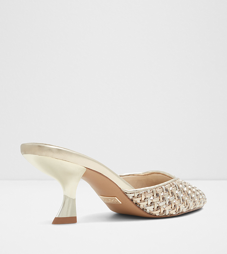 ELEONOREMULE Embellished Pointed Toe Mules