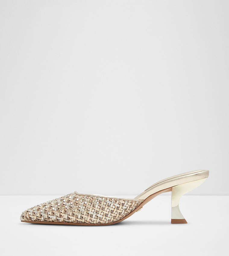 ELEONOREMULE Embellished Pointed Toe Mules
