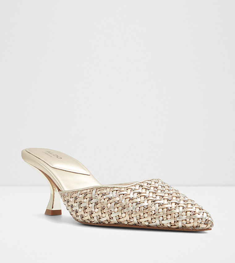 ELEONOREMULE Embellished Pointed Toe Mules