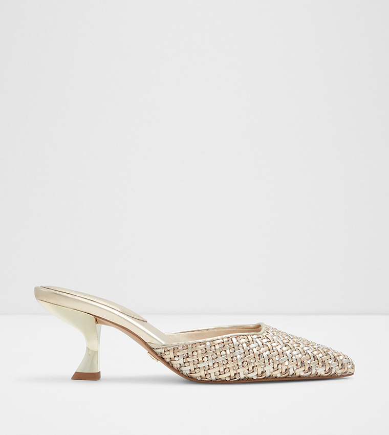 ELEONOREMULE Embellished Pointed Toe Mules