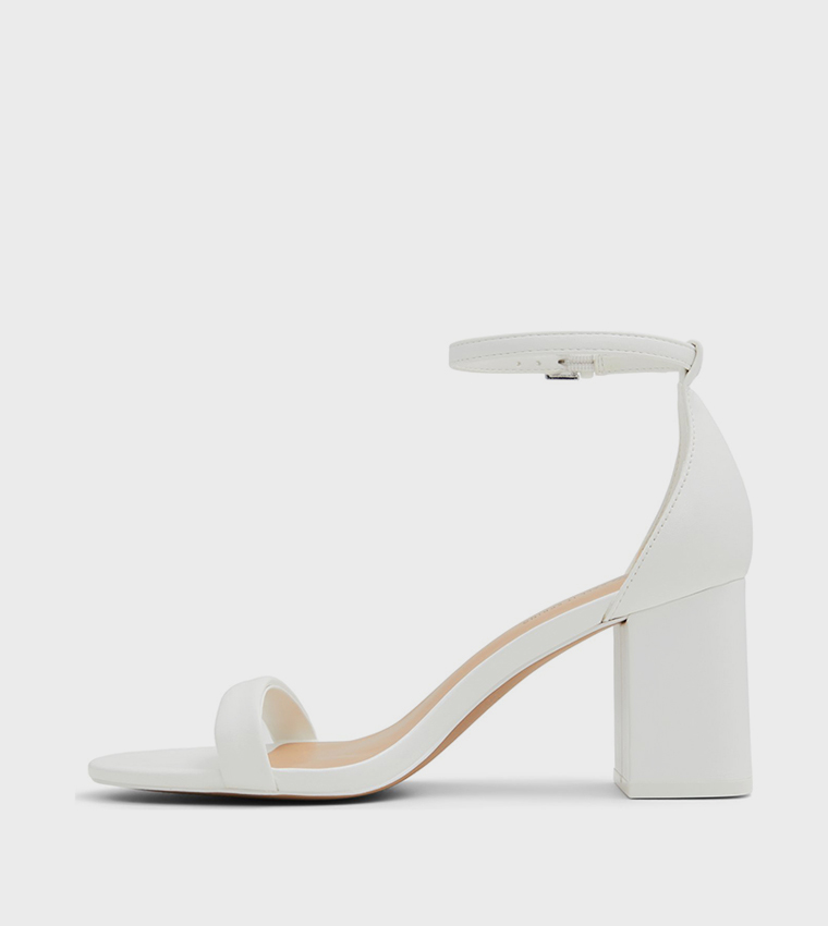 ELIANAA Ankle Strap  Block Heel Sandals