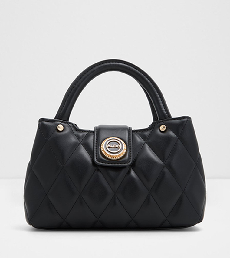 Buy Aldo ELIOTTA Quilted Handheld Bag In Black 6thStreet Saudi Arabia