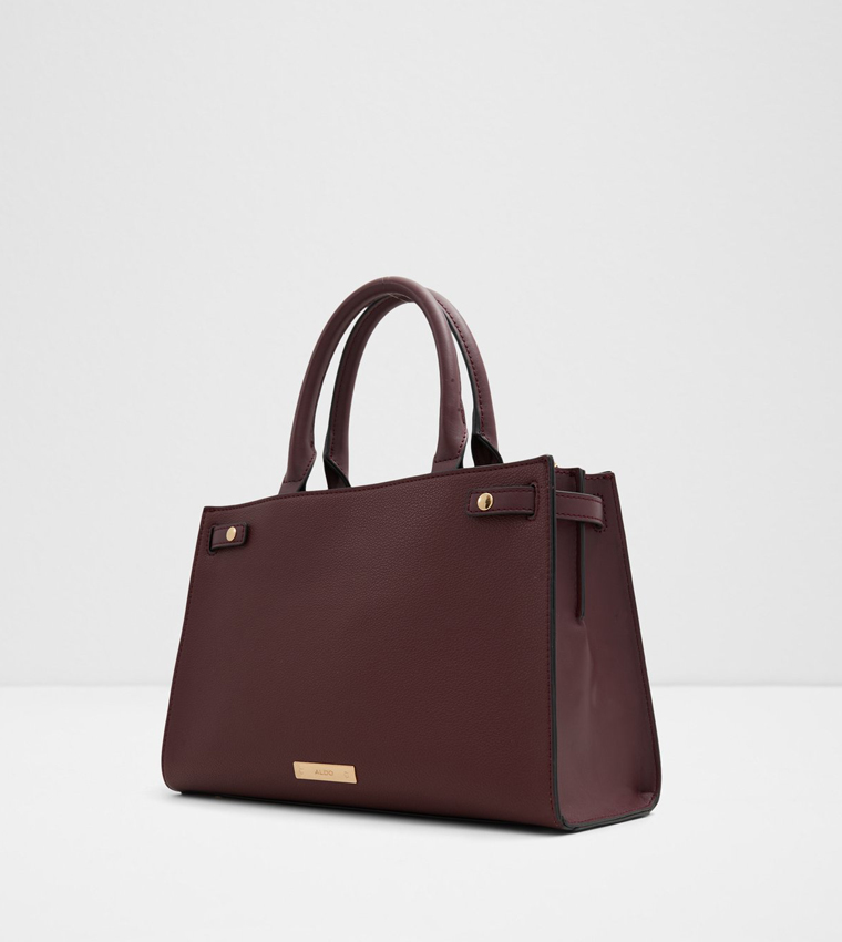 ELIZABELLE Logo Metal Tote Bag