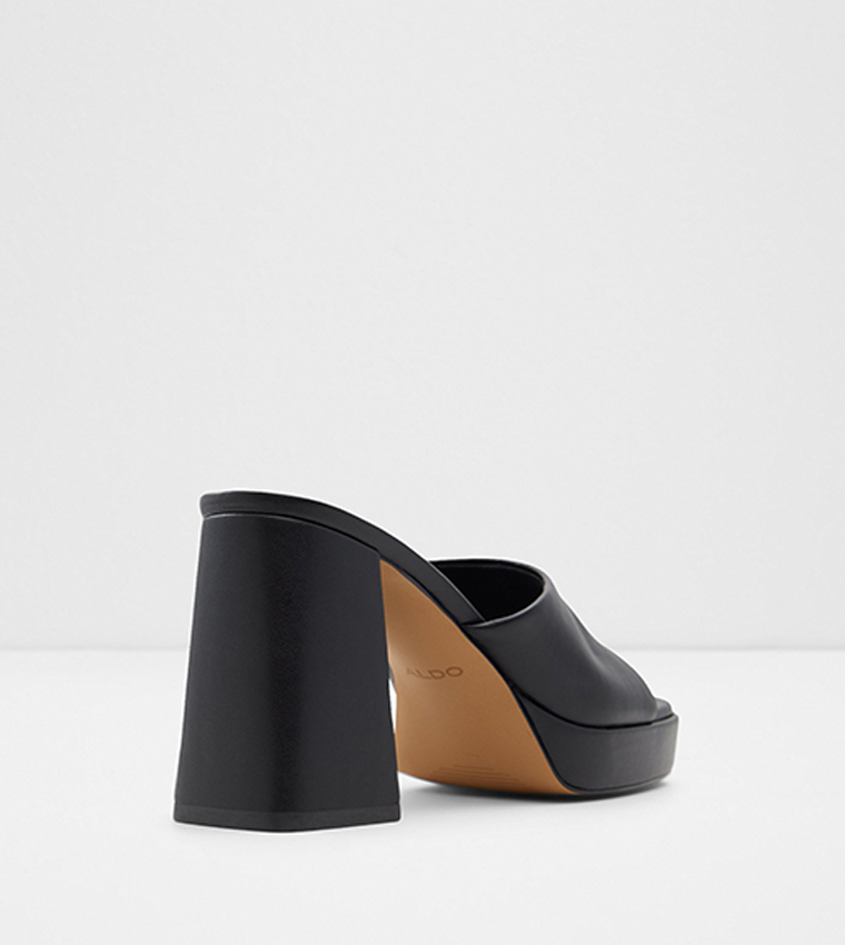 ELKIE Textured Platform Heels