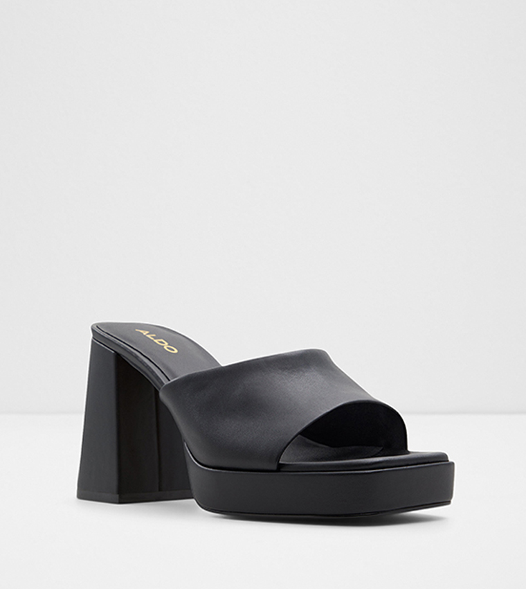 ELKIE Textured Platform Heels