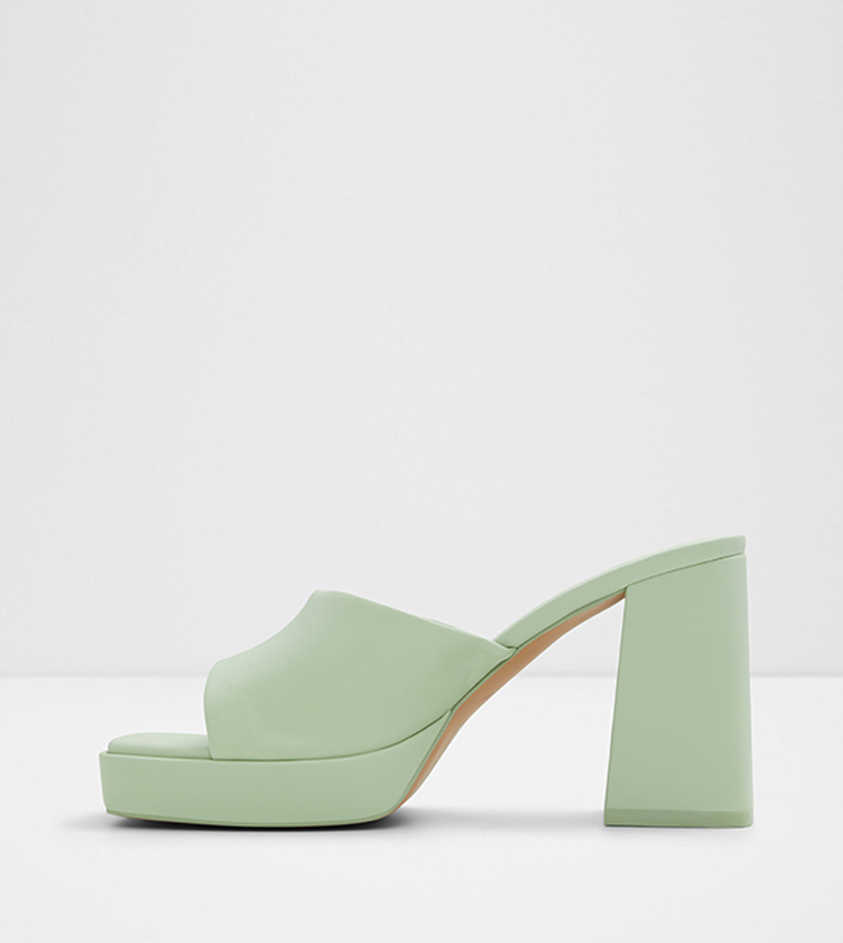 ELKIE Textured Platform Heels