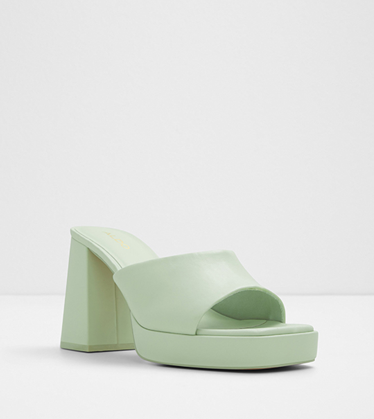 ELKIE Textured Platform Heels