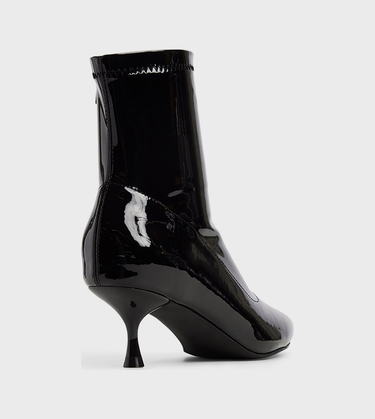 ELLYY Pointed Toe Heeled Ankle Boots