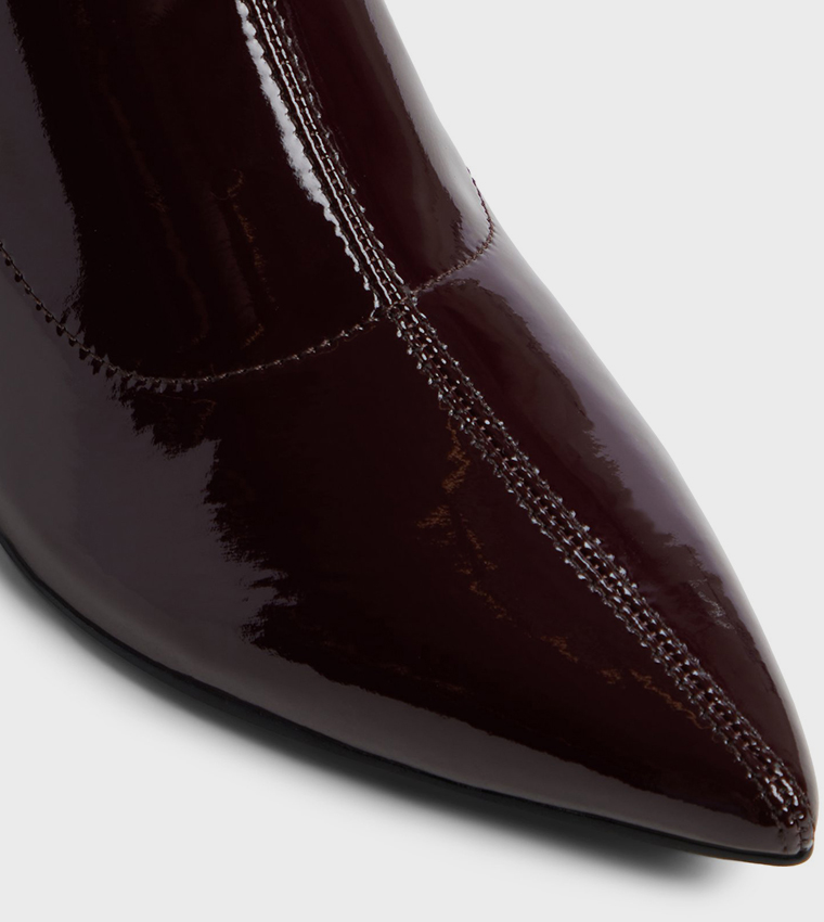 ELLYY Pointed Toe Heeled Ankle Boots
