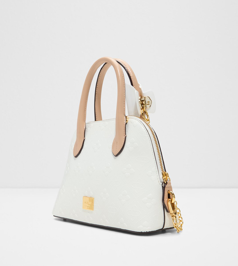 ELOISIE Embossed Satchel Bag