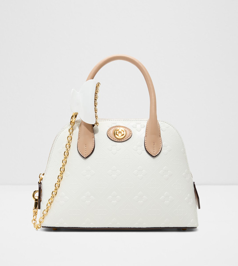 ELOISIE Embossed Satchel Bag