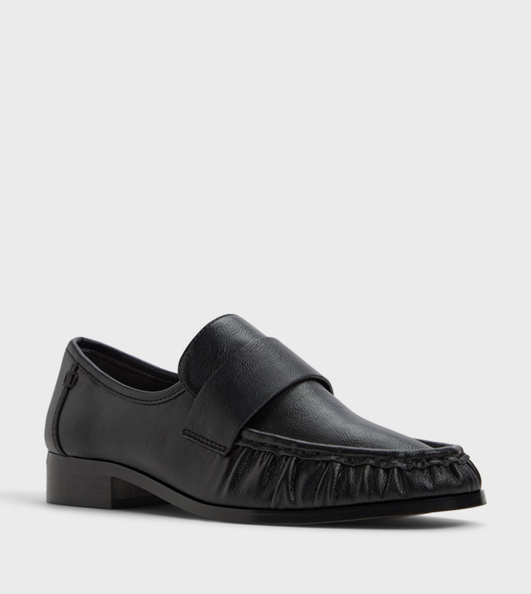 ELOWIN Ruched Loafers