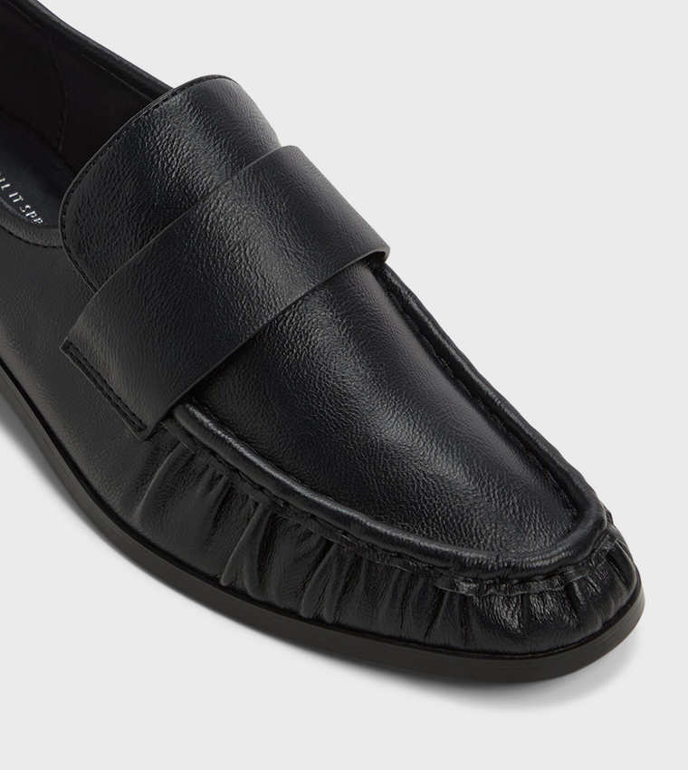 ELOWIN Ruched Loafers