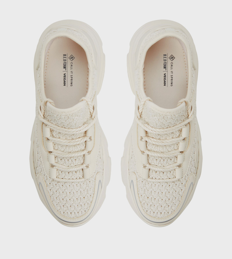 ELYZA Chunky Crochet Sneakers