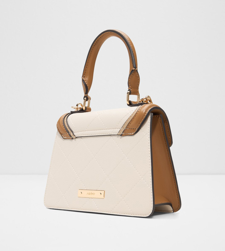EMALINE Textured Top Handle Crossbody Bag