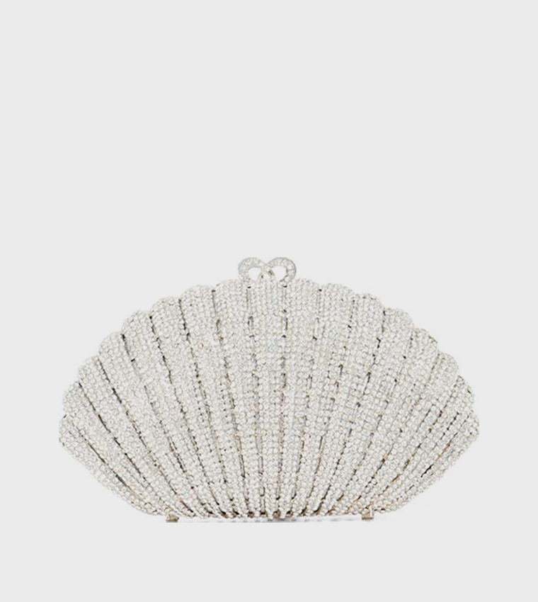 حقيبة كلاتش مزينة