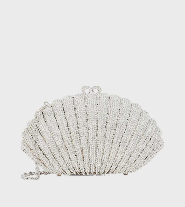 حقيبة كلاتش مزينة