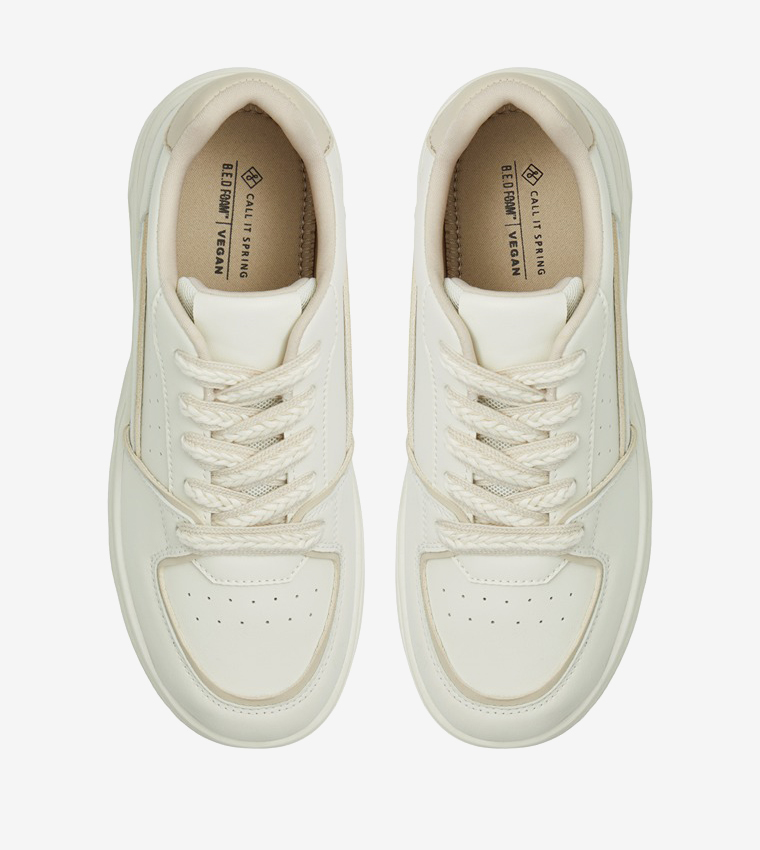 EMBERY Low-Top Lace-Up Sneakers