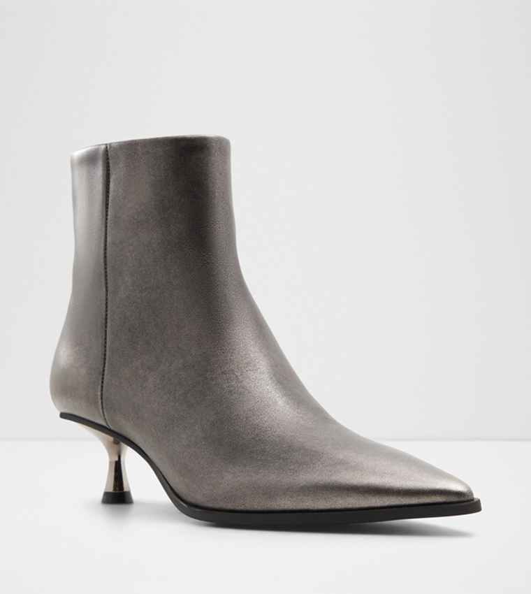 Buy Aldo EMMALIE Pointed Toe Ankle Boots In Grey 6thStreet Kuwait