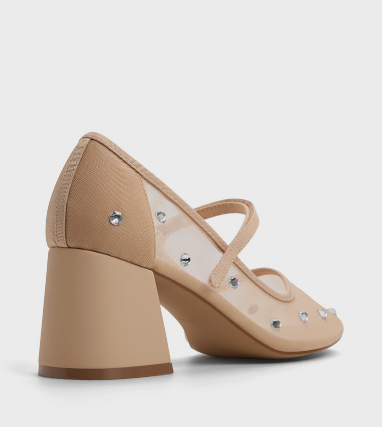 EMMIEE Embellished Mary Jane Pumps