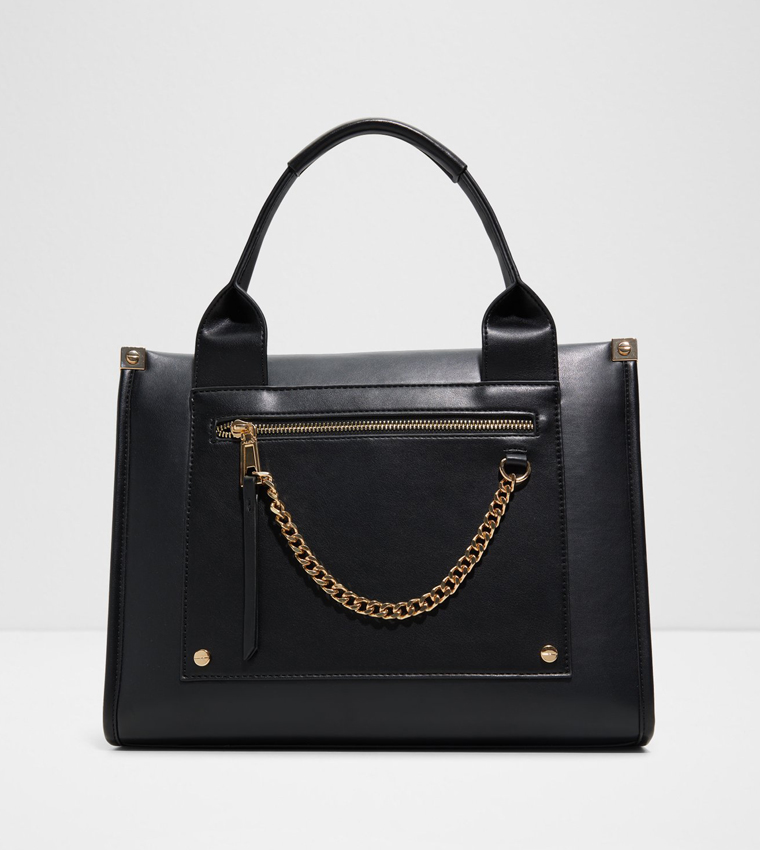 ENENARYN Chain Detail Satchel Bag