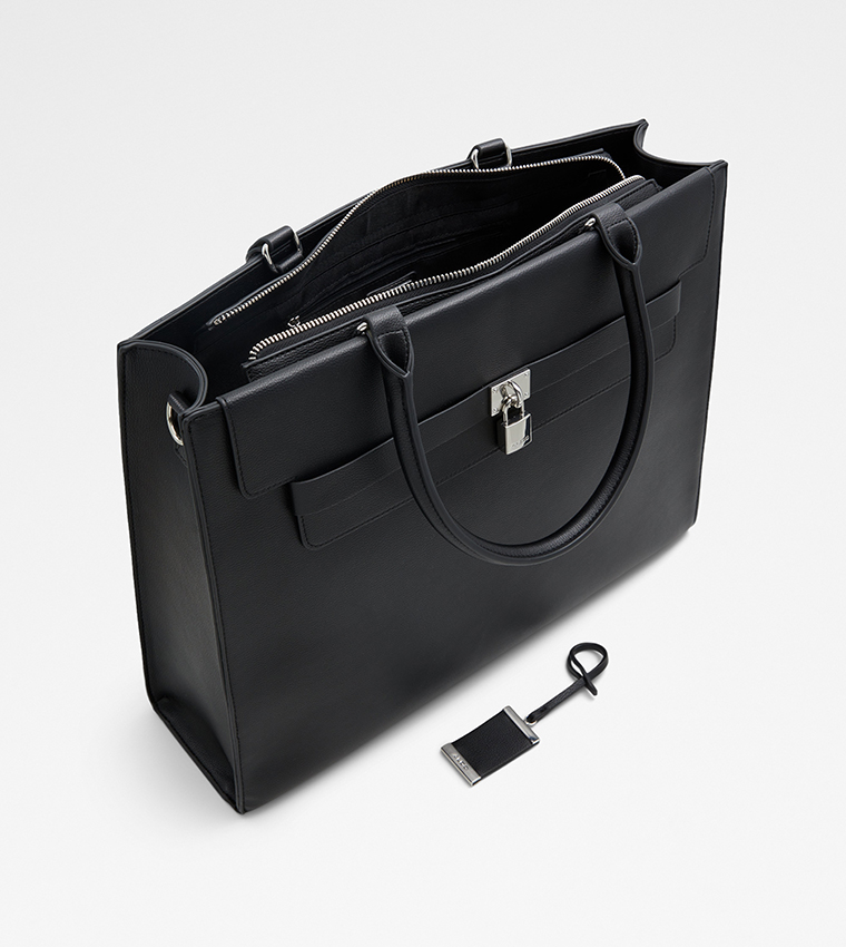 ENOBANA Metal Accent Laptop Bag