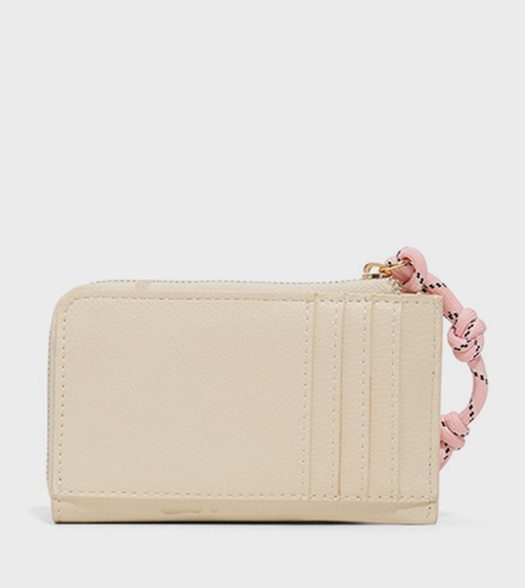 ERAWEN Textured Zip-Around Wallet