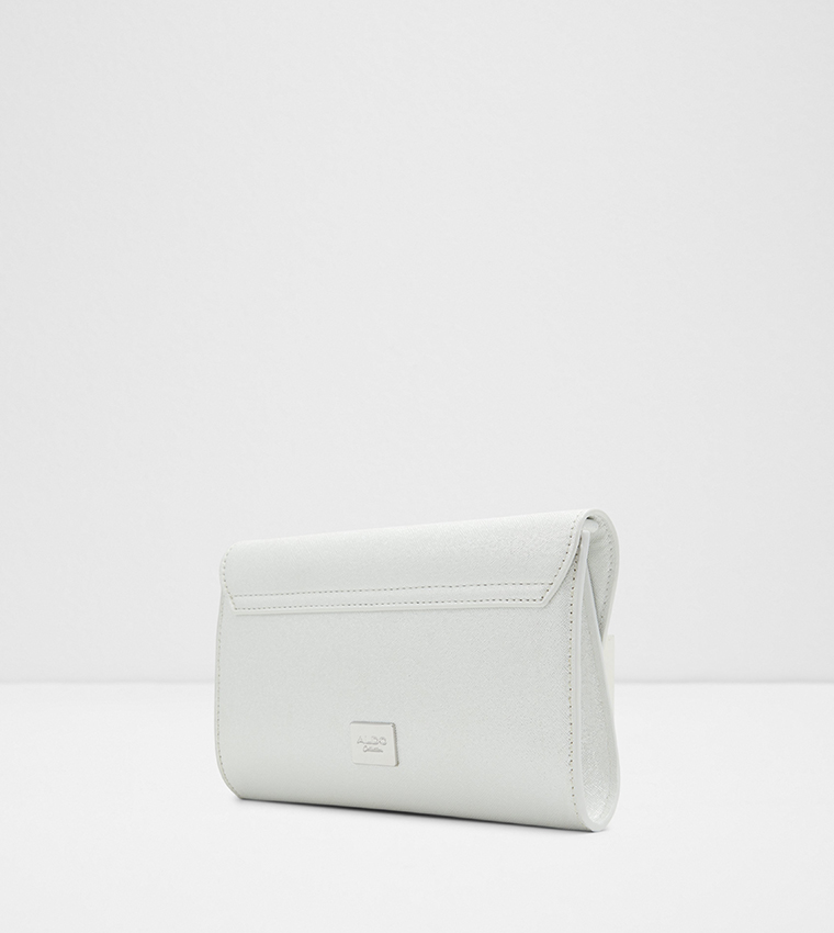 Buy Aldo Accessory Detail Clutch Bag In White 6thStreet UAE