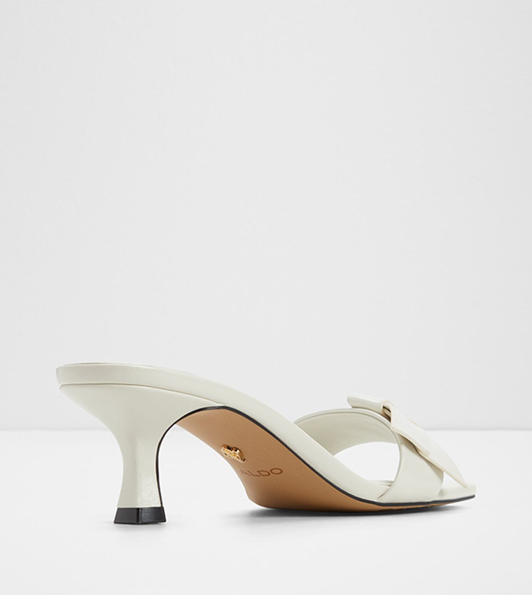 ERMA Textured Heeled Sandals