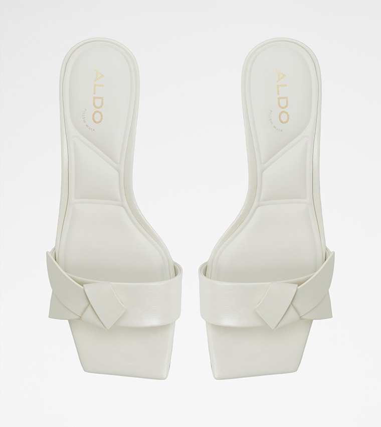 ERMA Textured Heeled Sandals