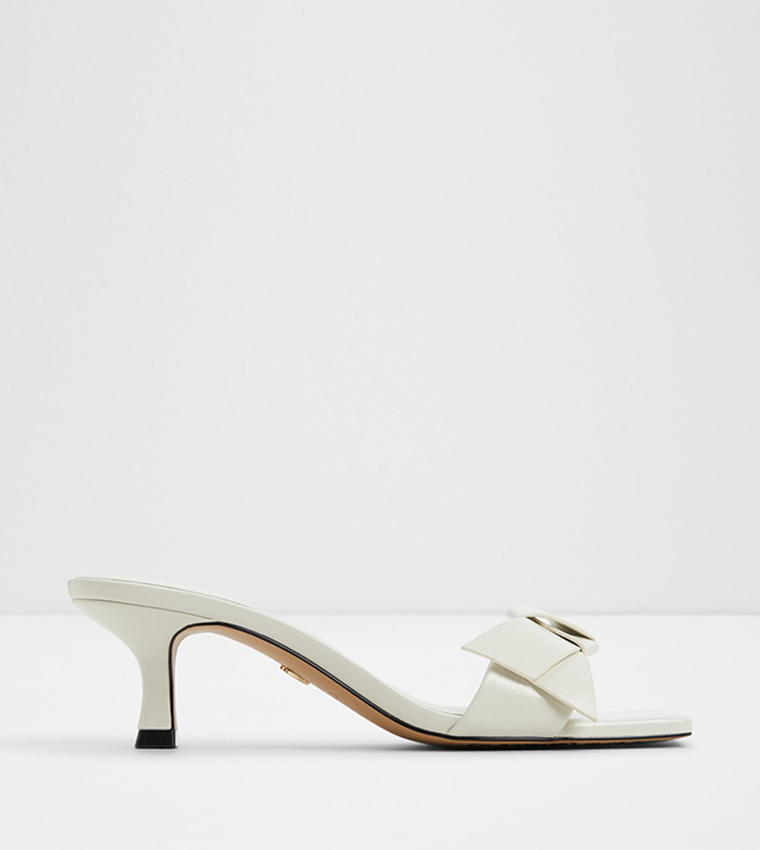 ERMA Textured Heeled Sandals
