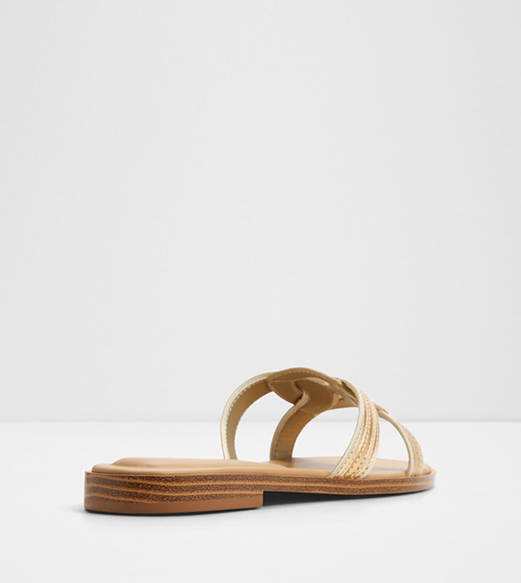 EROK Textured Flat Sandals