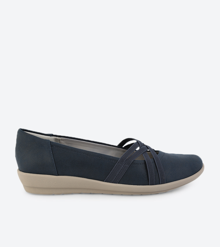 Buy Easy Spirit Aubree Ballerinas Blue In Blue 6thStreet UAE