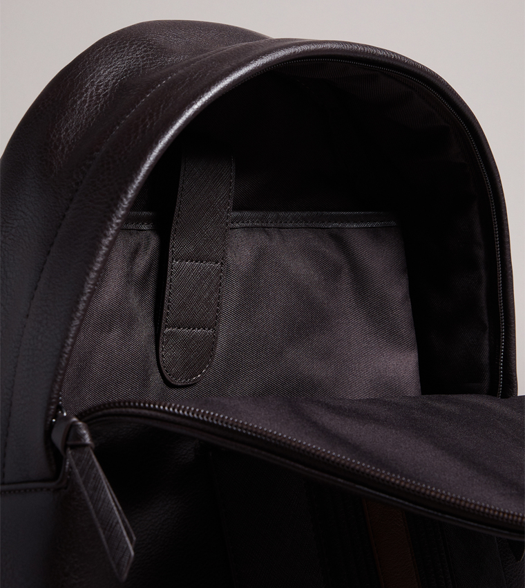 Contrast Trim Zip Around Backpack