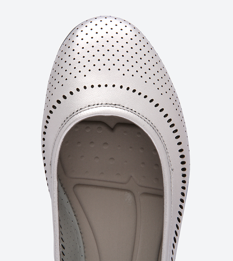 Envy Ballerinas - Silver