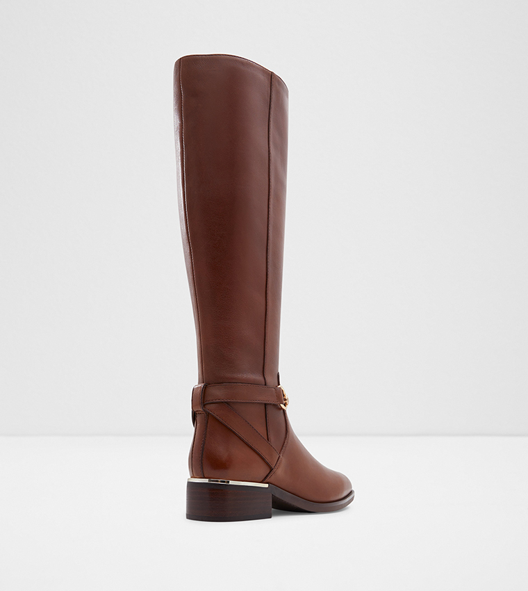 Buy Aldo ETERIMMA Knee High Boots In Rust 6thStreet Kuwait