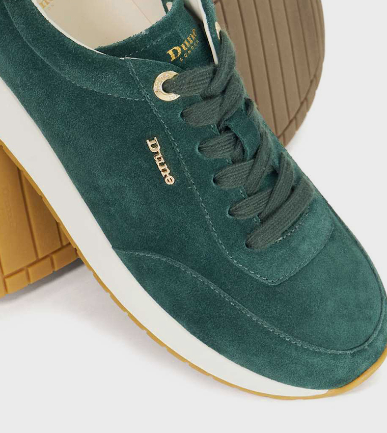 ETTAH Round Toe Lace-Up Sneakers