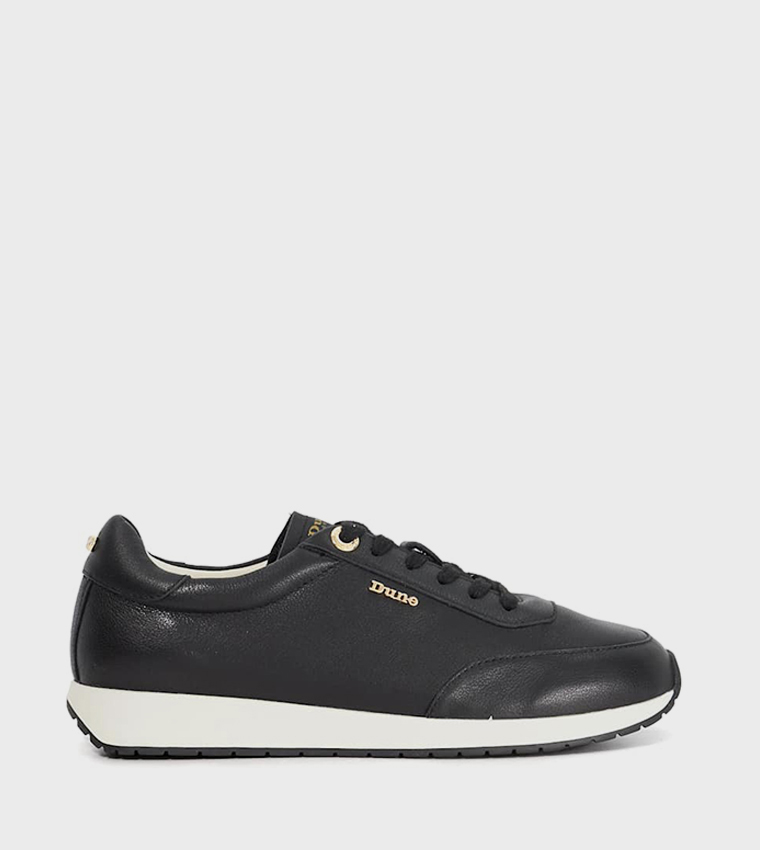 ETTAH Round Toe Lace-Up Sneakers