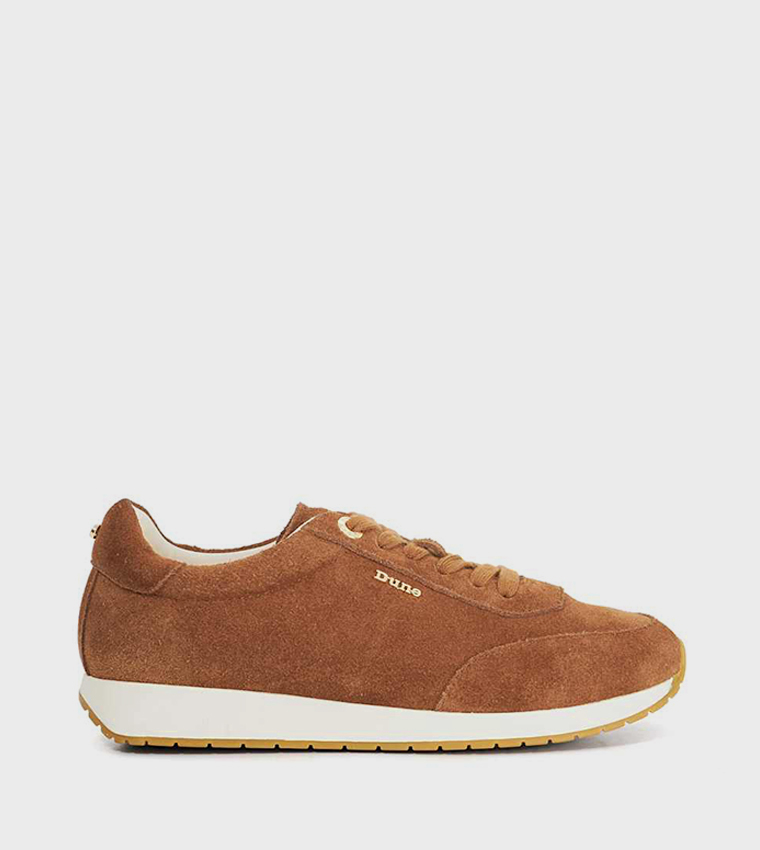 ETTAH Round Toe Lace-Up Sneakers