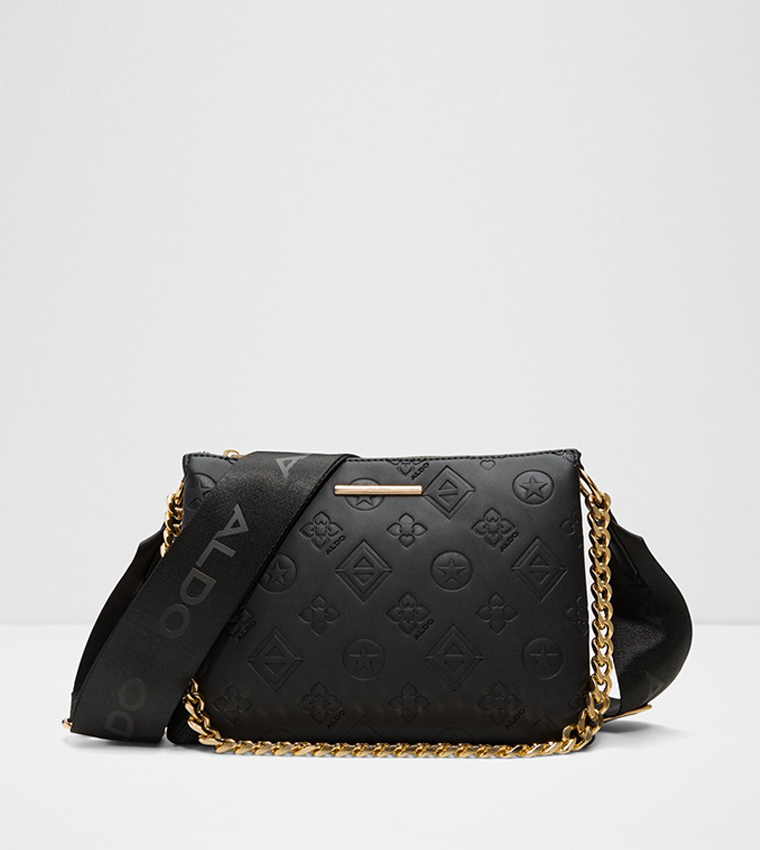 ETYSEAN Debossed Crossbody Bag