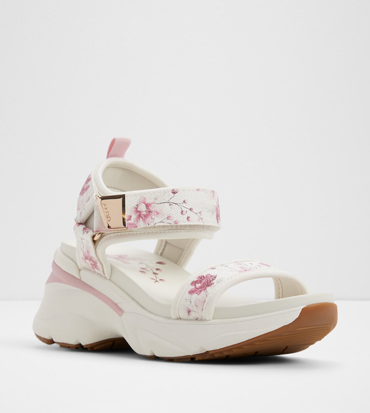 EULALIA Open Toe Wedge Sandals