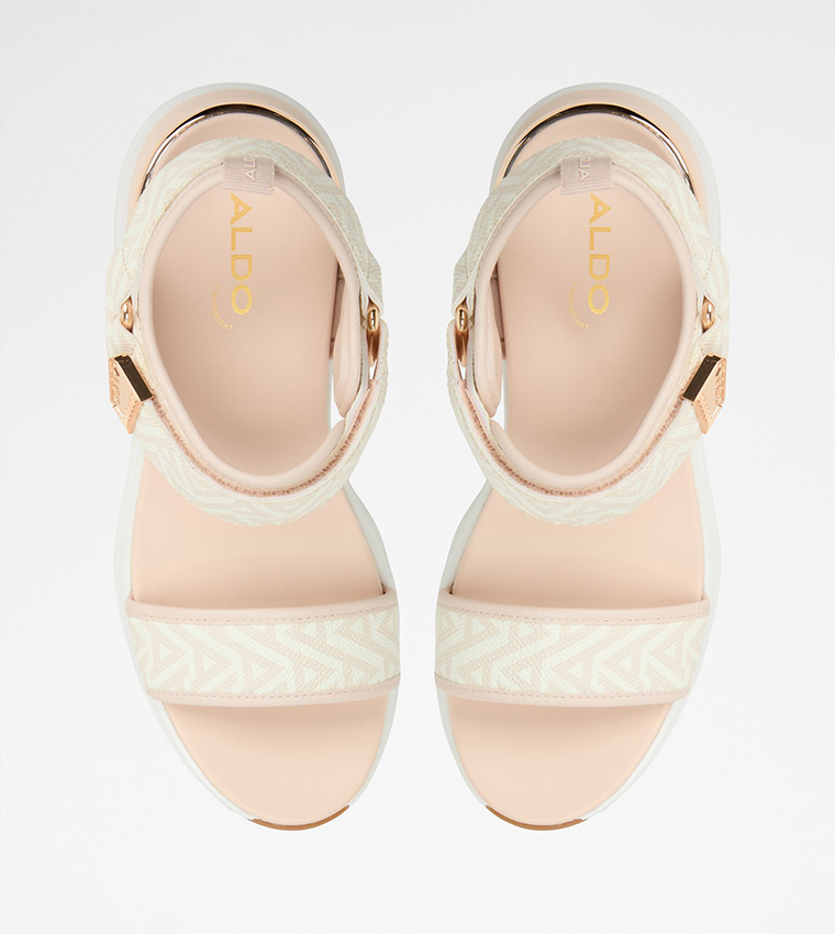 EULALIA Monogram Chunky Sandals