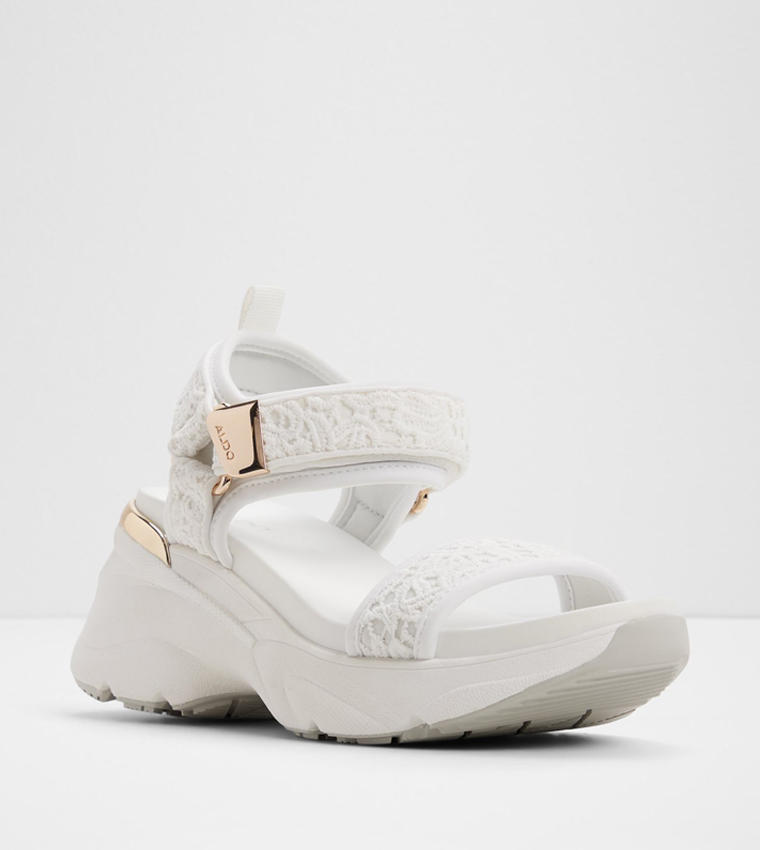 EULALIA Open Toe Wedge Sandals