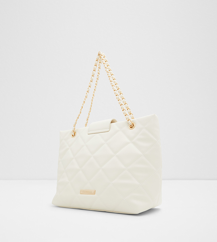 Quilted satchel bag sales