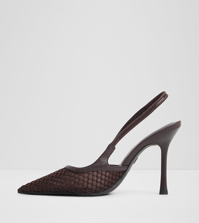 EVANIA Pointed Toe Slingback Pumps