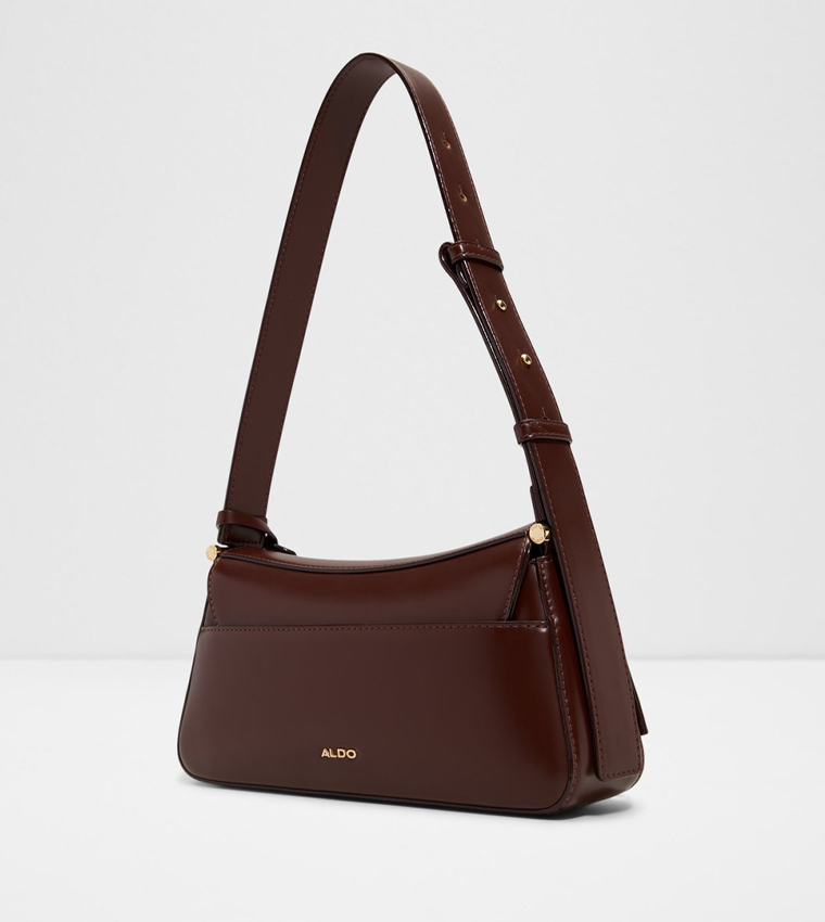 EVENA Textured Flap Shoulder Bag