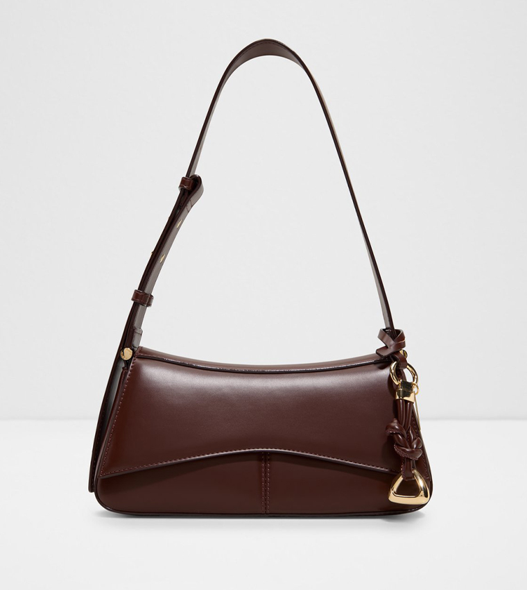 EVENA Textured Flap Shoulder Bag