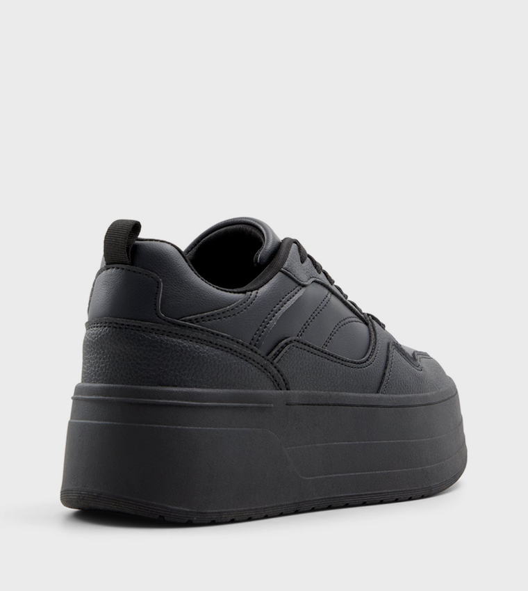 EVIIE Lace Up Platform Sneakers