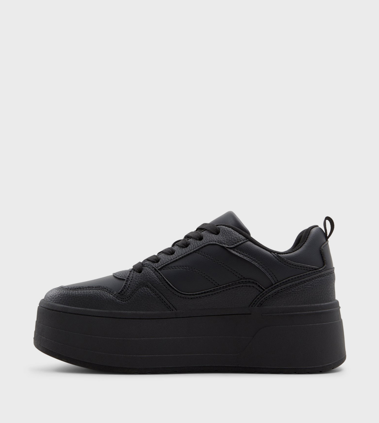 EVIIE Lace Up Platform Sneakers