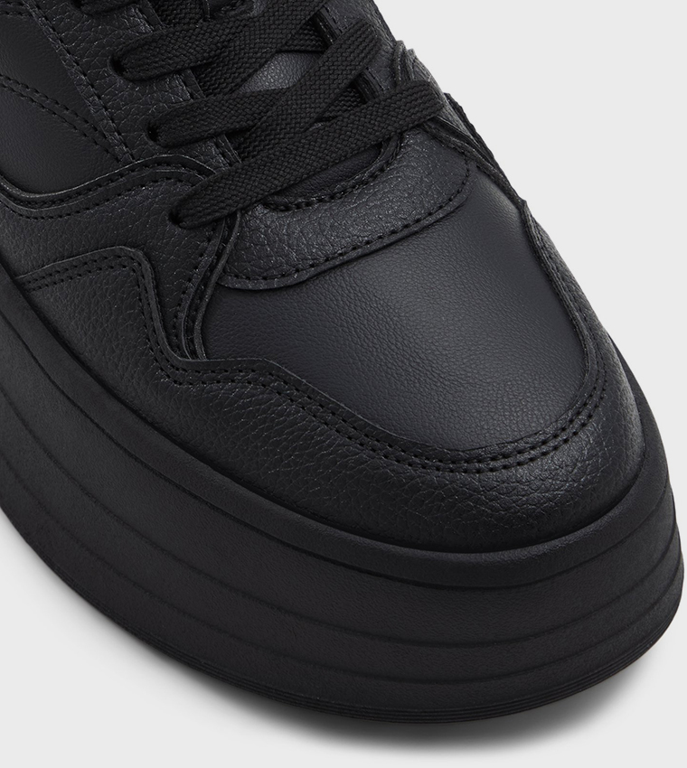 EVIIE Lace Up Platform Sneakers